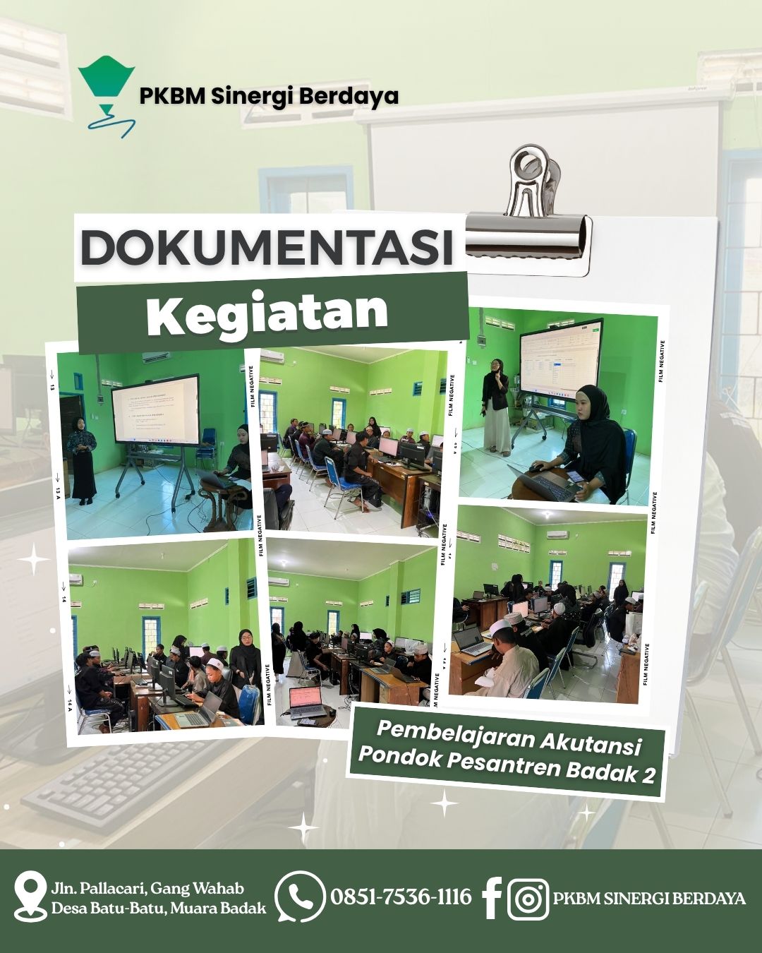 PKBM Sinergi Berdaya Selenggarakan Pembelajaran Akuntansi di Pondok Pesantren Badak 2